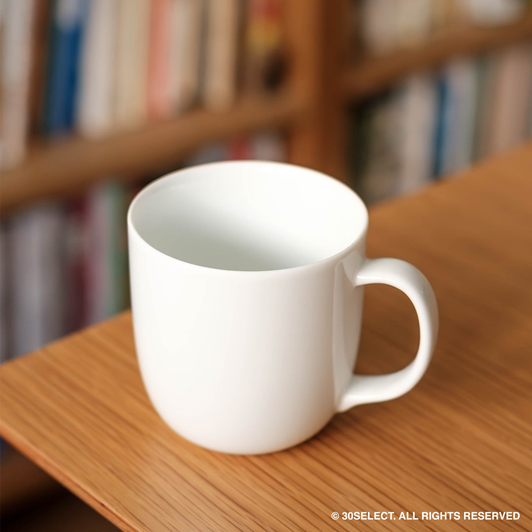 深澤直人 TG 無圈足白瓷馬克杯(320ml)