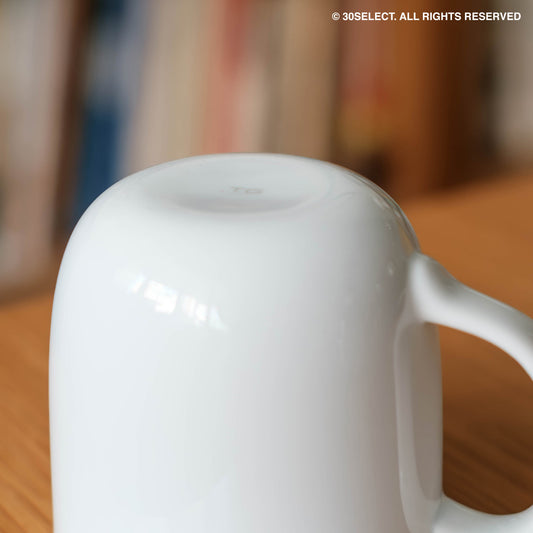 深澤直人 TG 無圈足白瓷馬克杯(320ml)