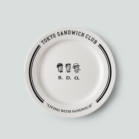 TOKYO SANDWICH CLUB 陶瓷餐盤