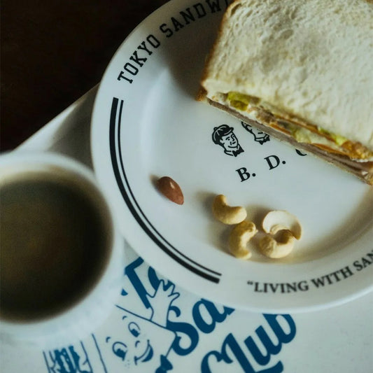 TOKYO SANDWICH CLUB 陶瓷餐盤