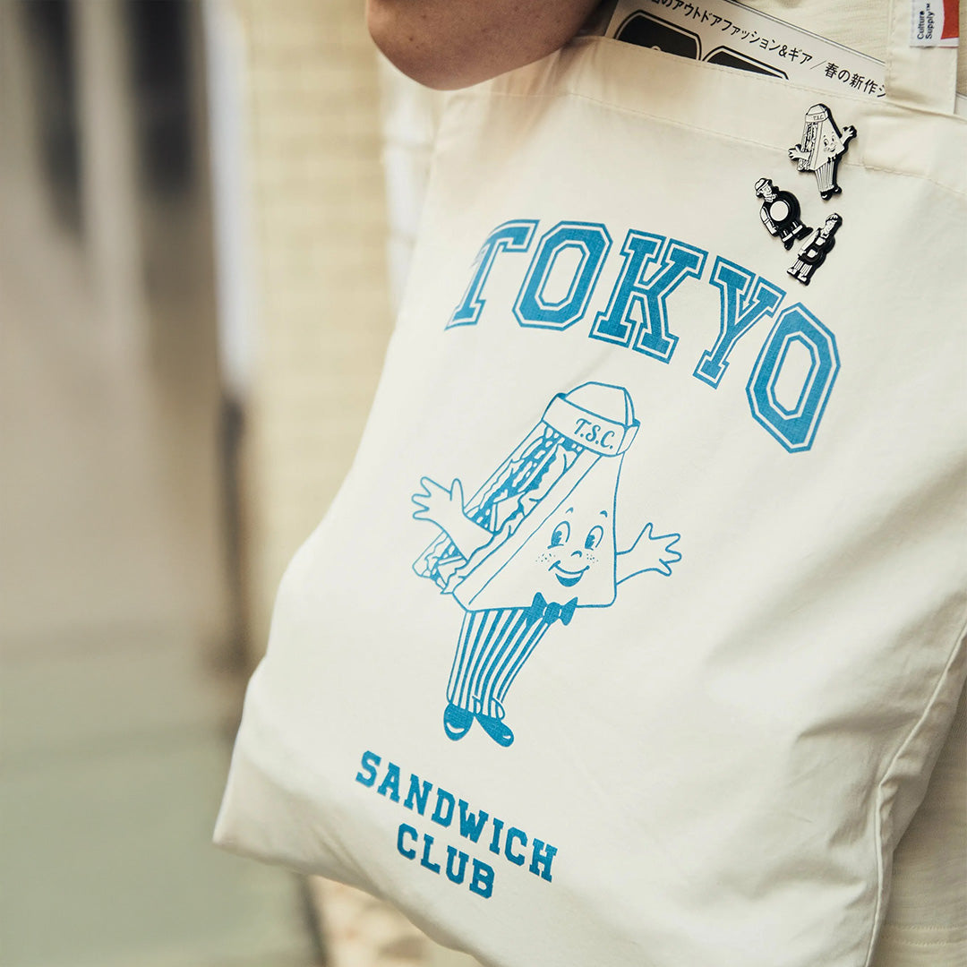 TOKYO SANDWICH CLUB 托特袋(TSC Boy白)
