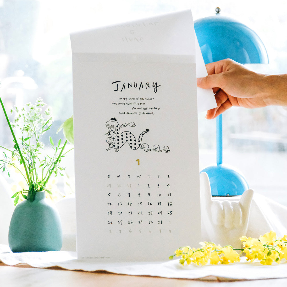 「HAVE A WONDERFUL YEAR」2025月曆