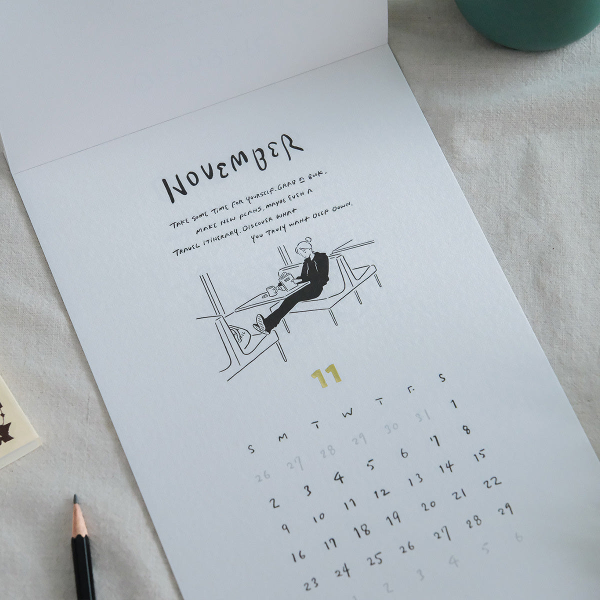 「HAVE A WONDERFUL YEAR」2025月曆