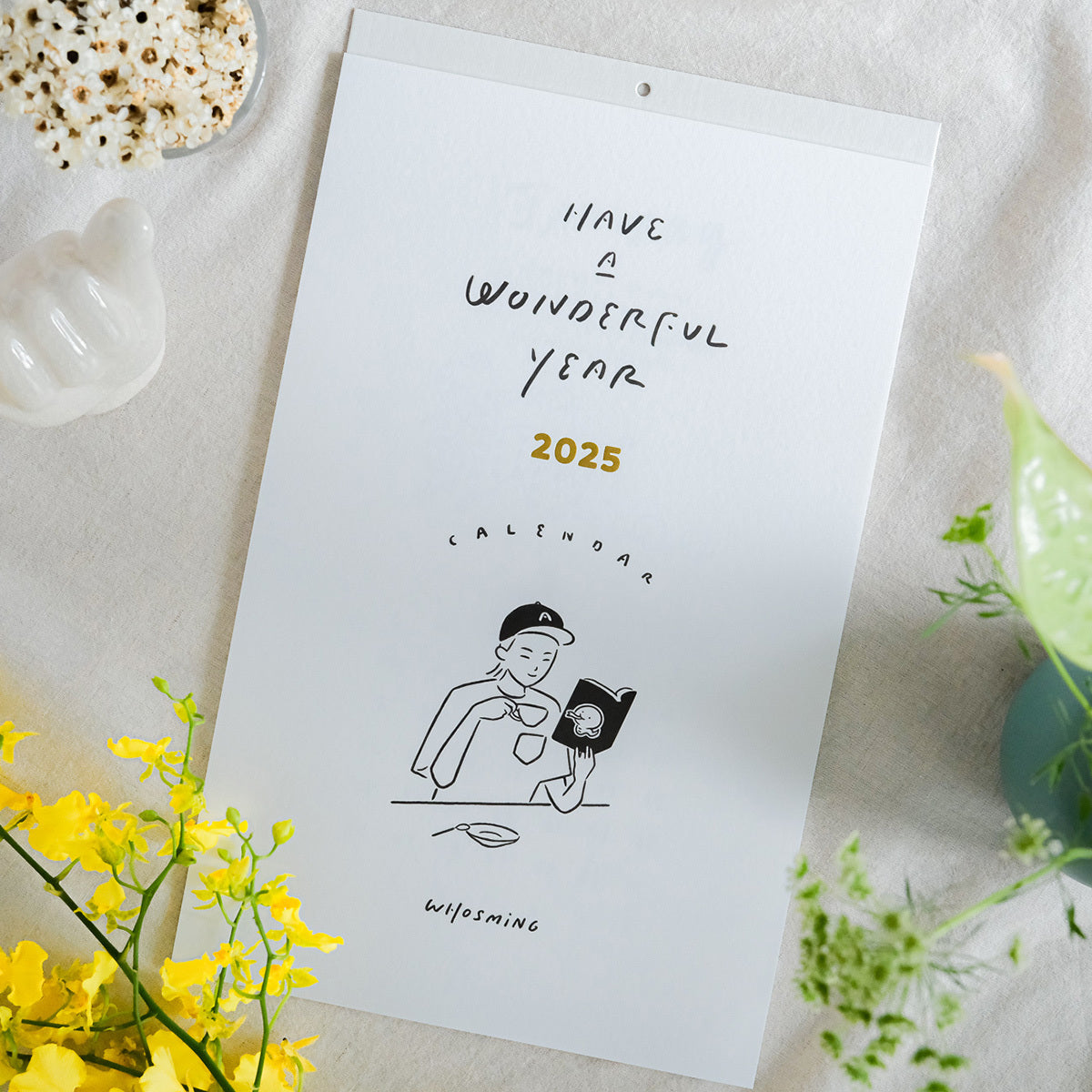 「HAVE A WONDERFUL YEAR」2025月曆