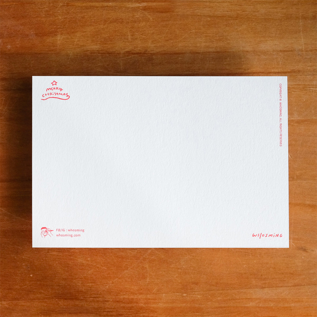 「HAVE A CHILL XMAS」耶誕賀卡