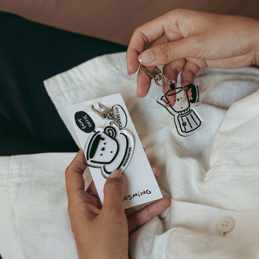 TRAVEL & COFFEE鑰匙圈