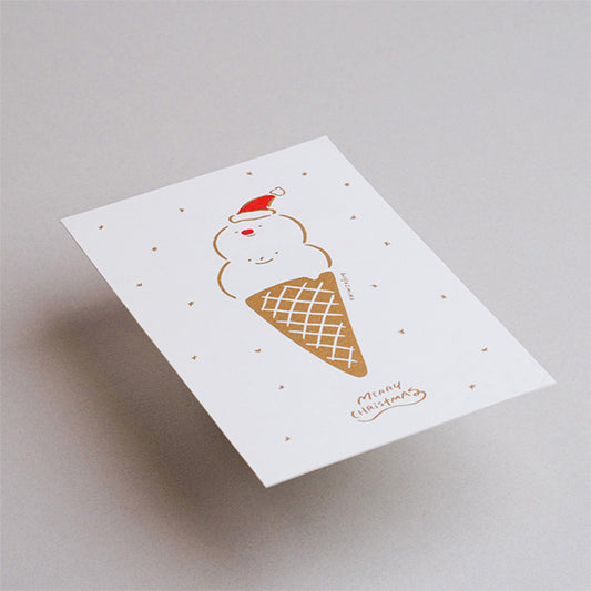 「 Ice Cream」耶誕賀卡