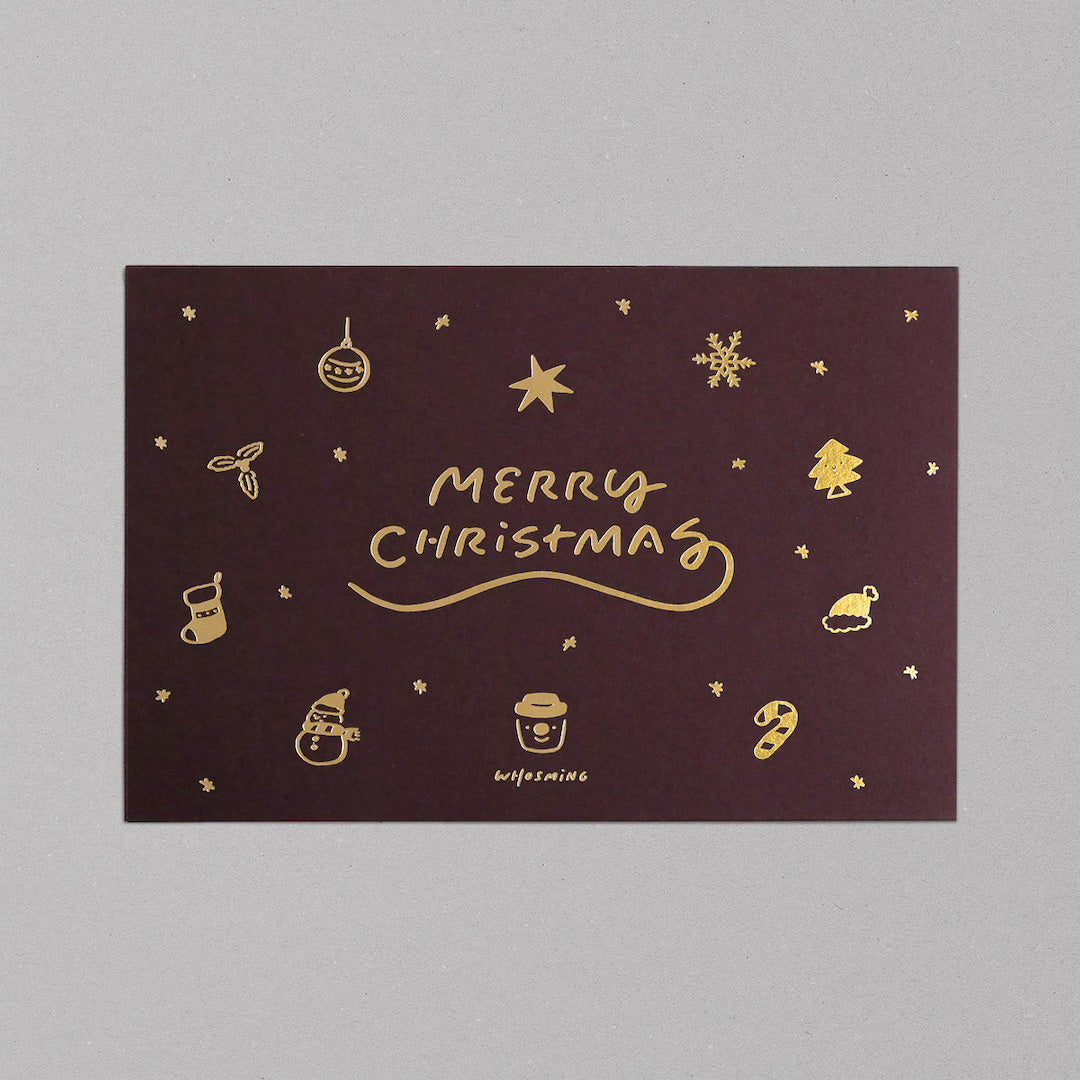「XMAS TIME」耶誕賀卡