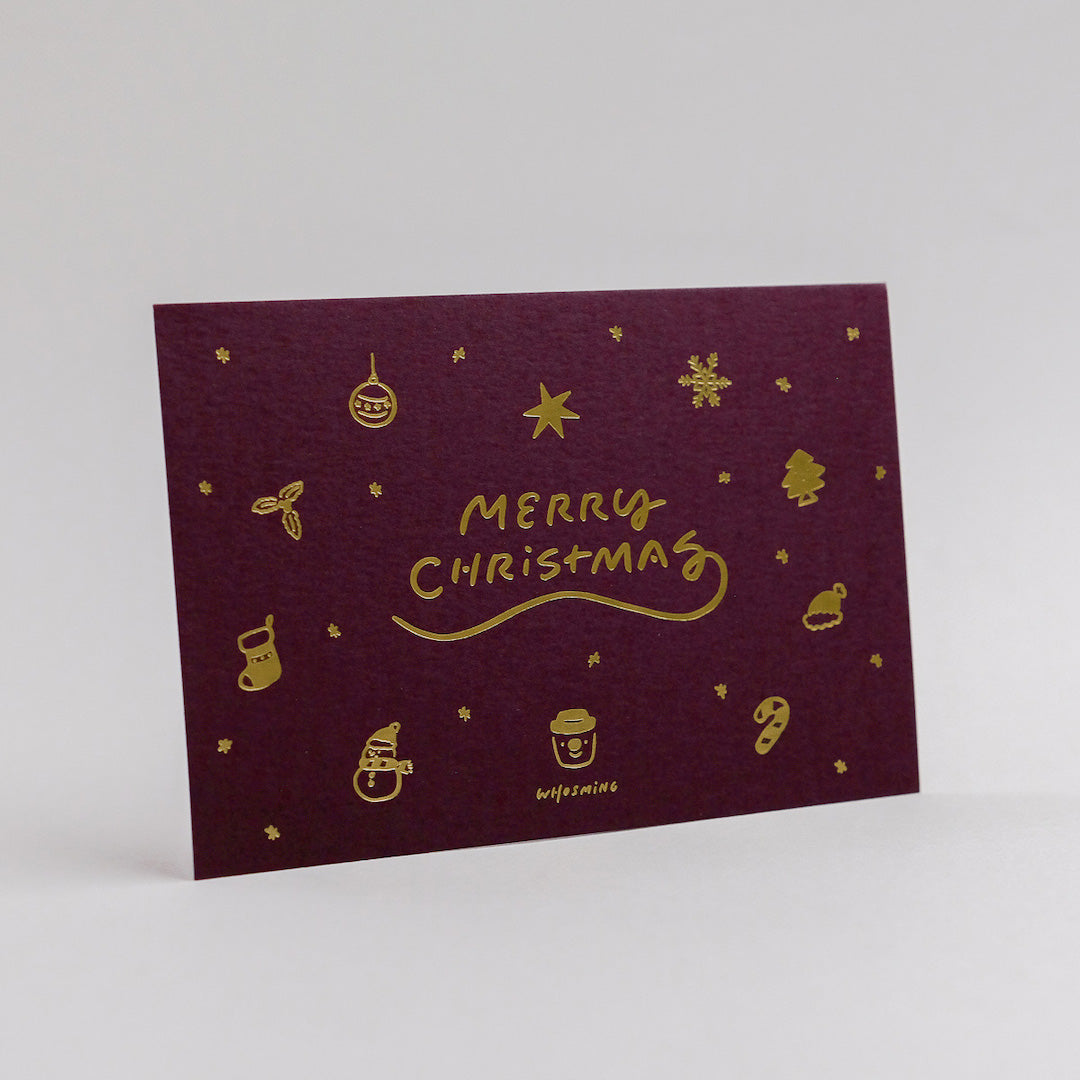「XMAS TIME」耶誕賀卡