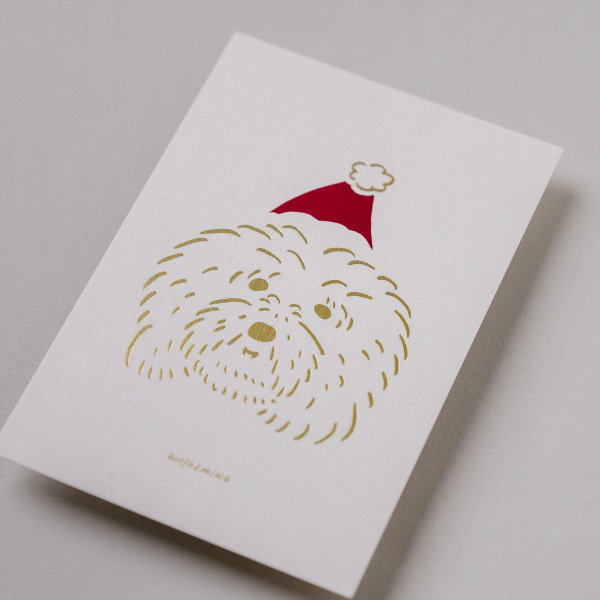 「XMAS DOG」耶誕賀卡