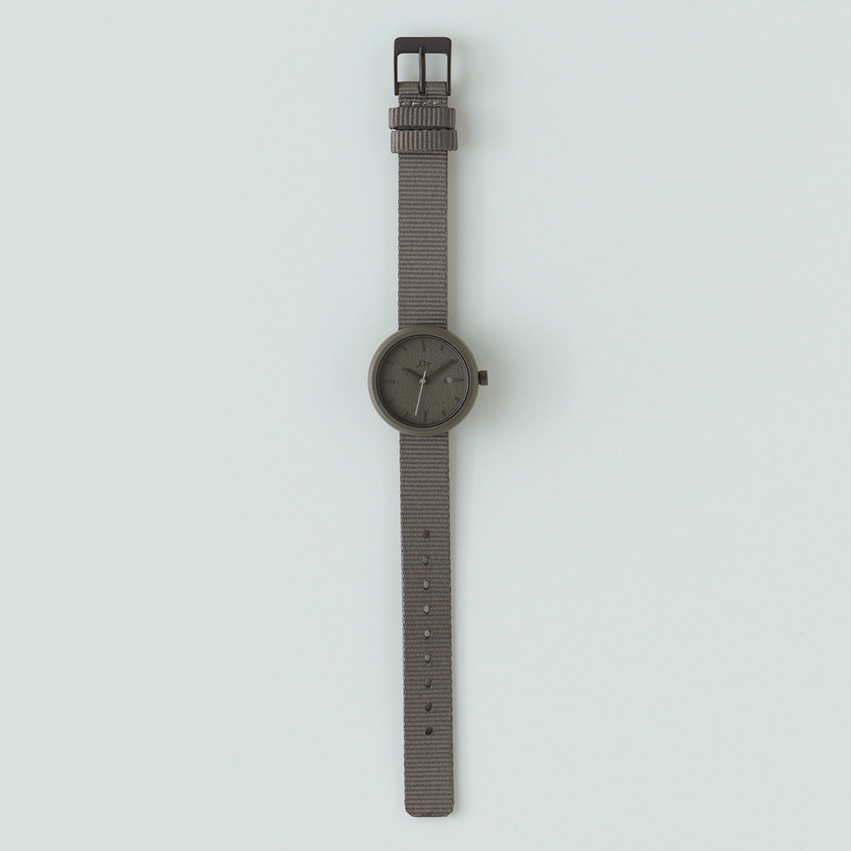 日本再生樹脂手錶(女用32mm/卡其灰)