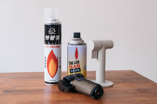 Step By Step如何替 噴射點火器 填充瓦斯（適用於T Torch、Soto點火器）