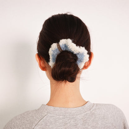 no rush 捲捲毛手工針織髮圈（兩件組）