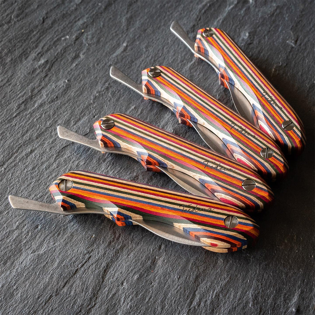 日本製 FEDECA 折疊料理刀（平面）