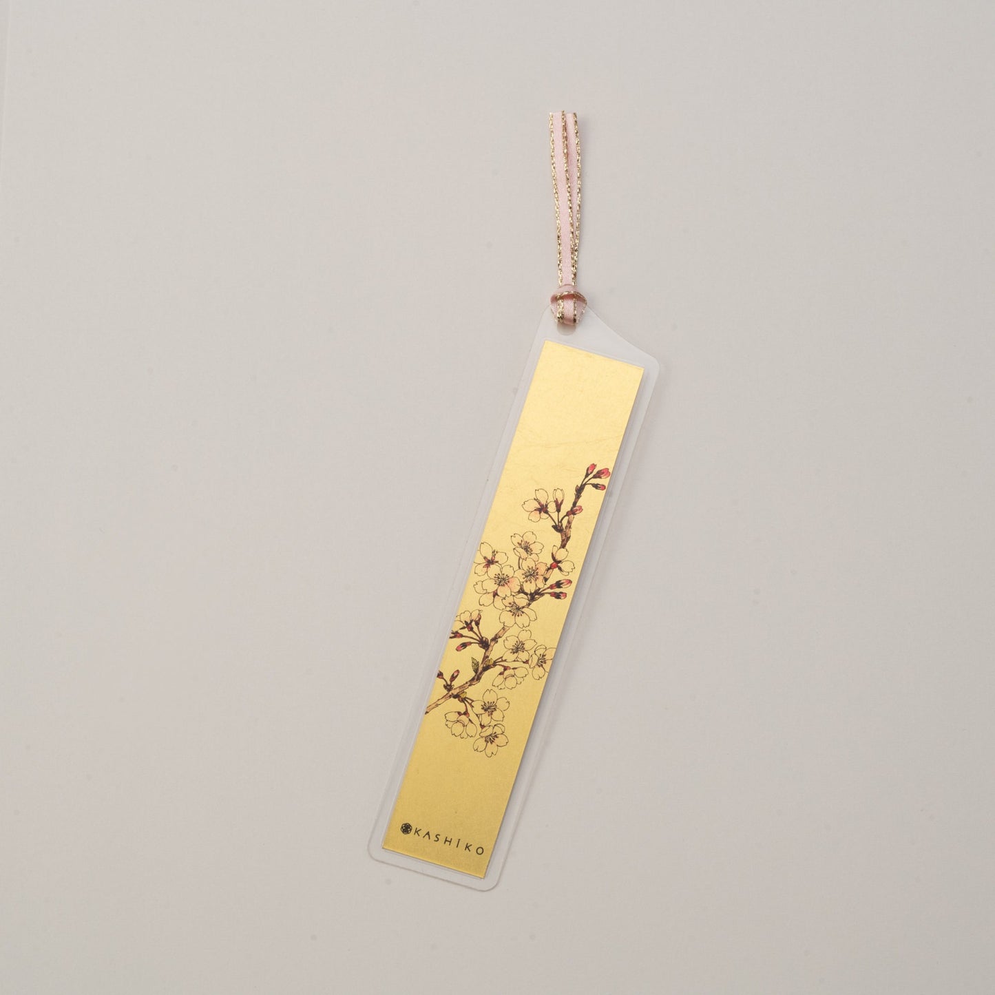 日本金沢金箔書籤（ 桜 / 九谷焼作家 柴田有希佳）