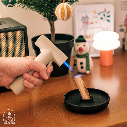 新年 秘魯聖木套組（秘魯聖木＋噴射點火器＋鋅質線香座）