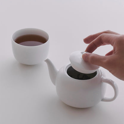 深澤直人設計 白瓷茶壺