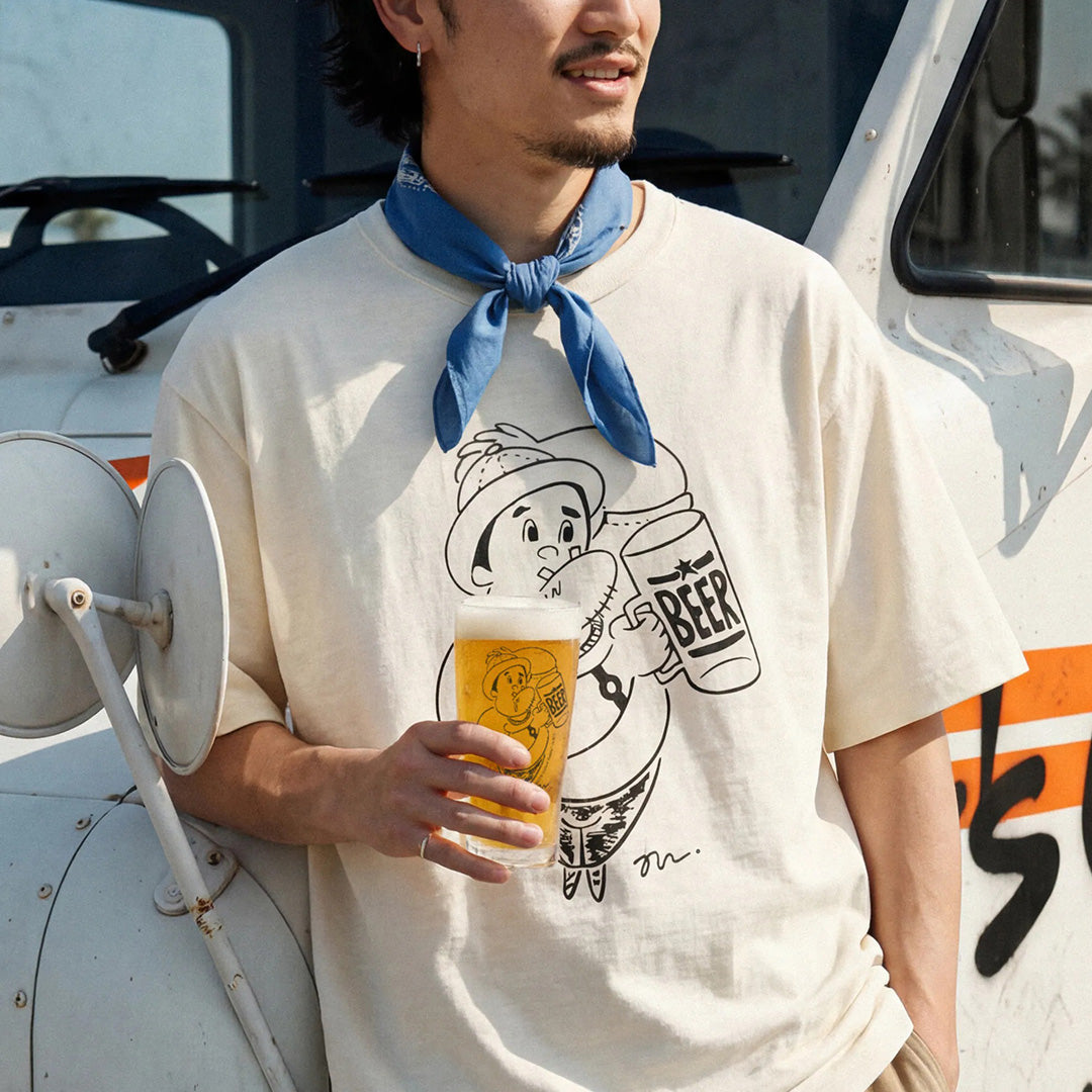 A.M.C.藝術家企劃 | 稲葉充 啤酒杯