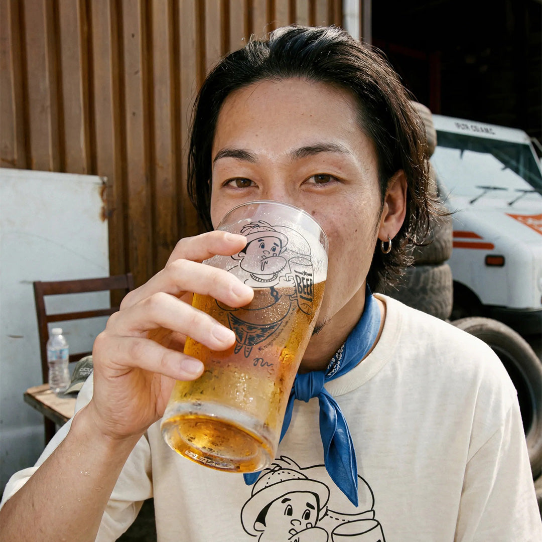 A.M.C.藝術家企劃 | 稲葉充 啤酒杯