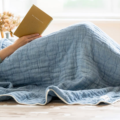 日本三河木綿 涼感舒眠 單人被