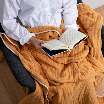 日本三河木綿 涼感舒眠 單人被