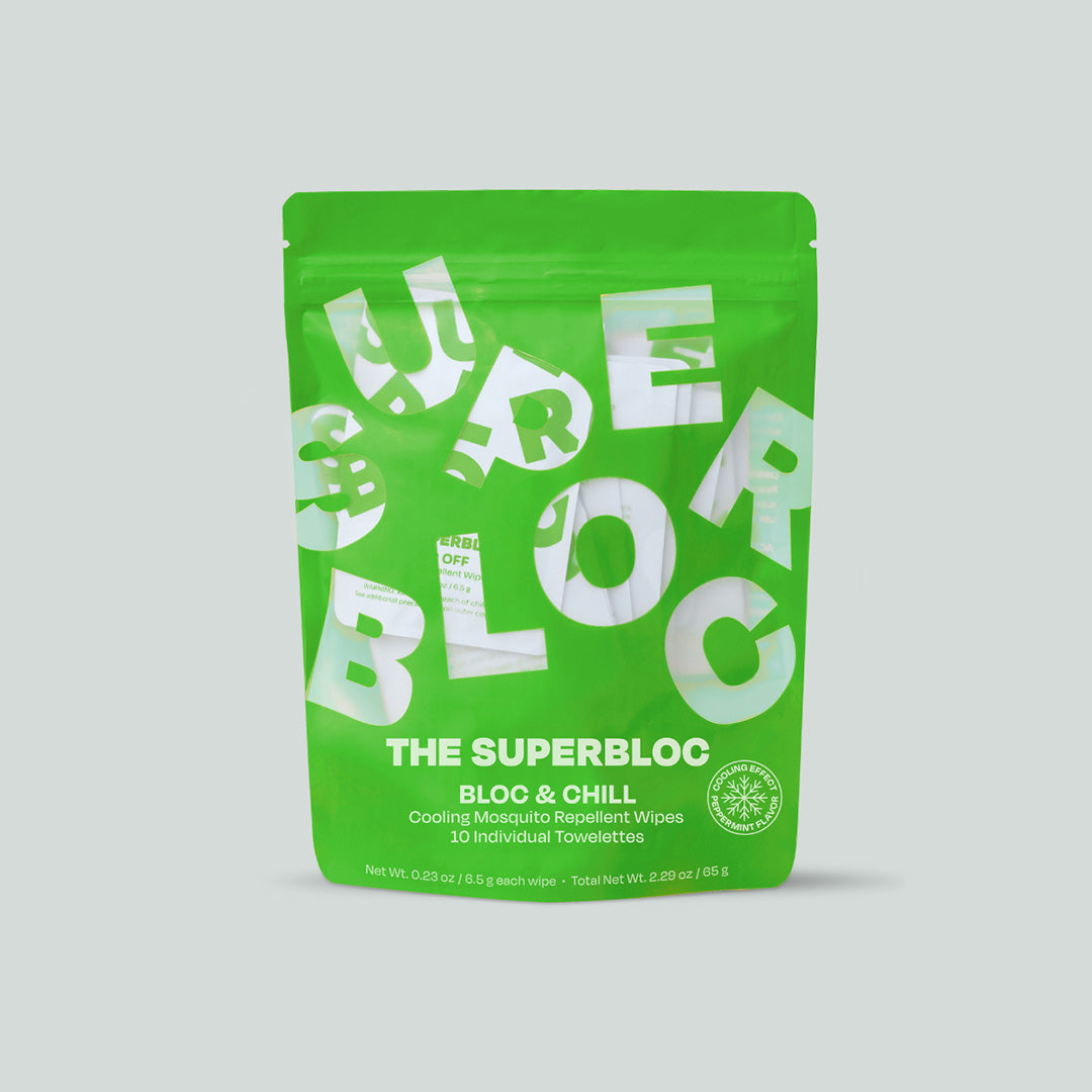 BLOC & CHILL 涼感防蚊濕紙巾