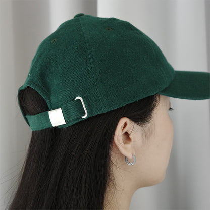 brainy 水洗綠棒球帽