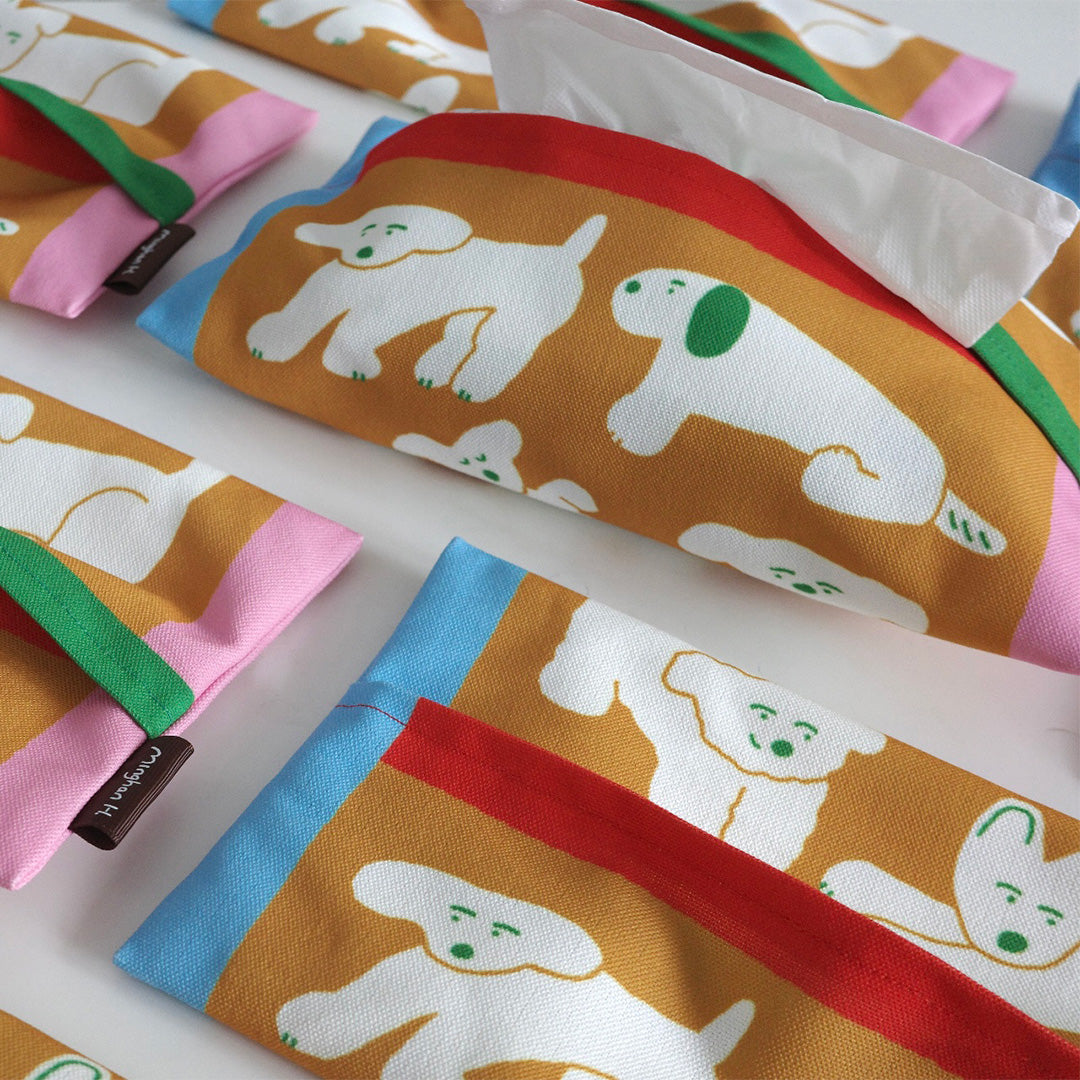 Minghan H. 印花 面紙套（dogs）