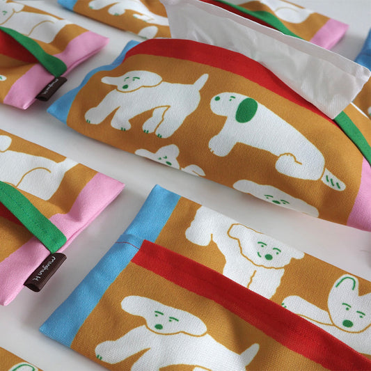 Minghan H. 印花 面紙套（dogs）
