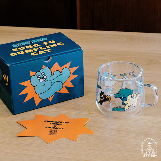 三餃貓 雙層對杯套組