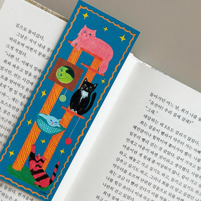 【店主漫遊選物】韓國插畫家 eesam貓咪書籤