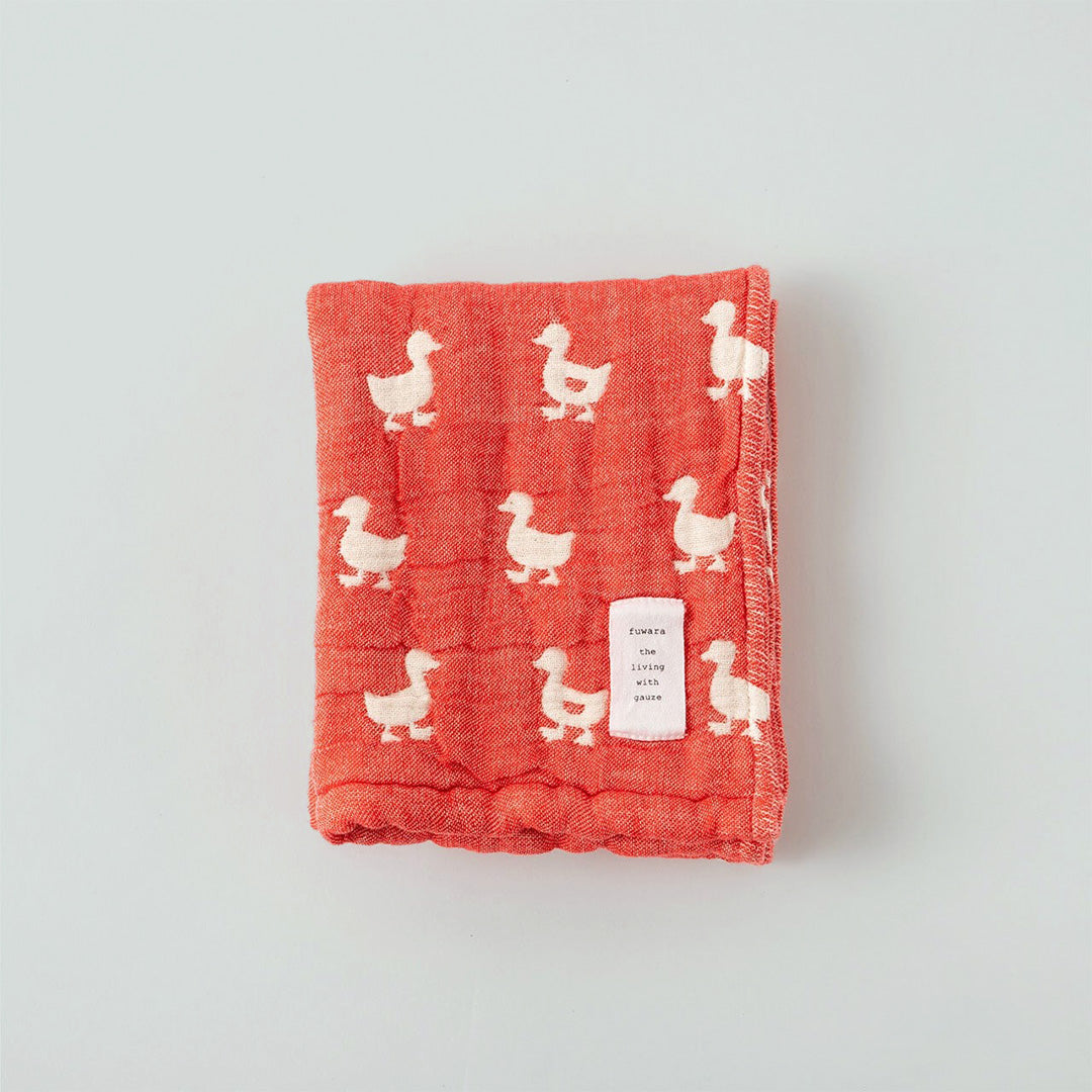 日本六重紗親膚毛巾 (鴨子)