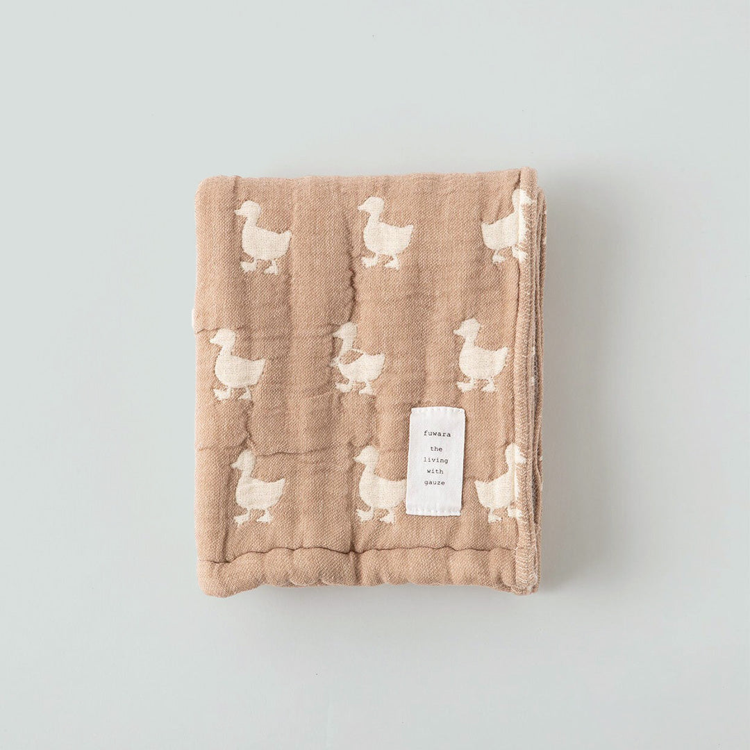 日本六重紗親膚毛巾 (鴨子)