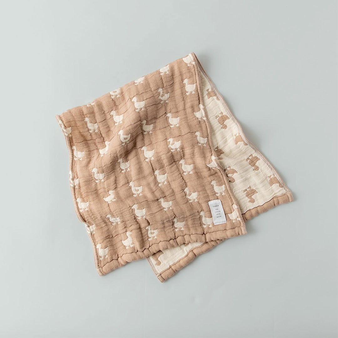 日本六重紗親膚毛巾 (鴨子)