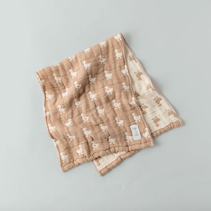 日本六重紗親膚毛巾 (鴨子)