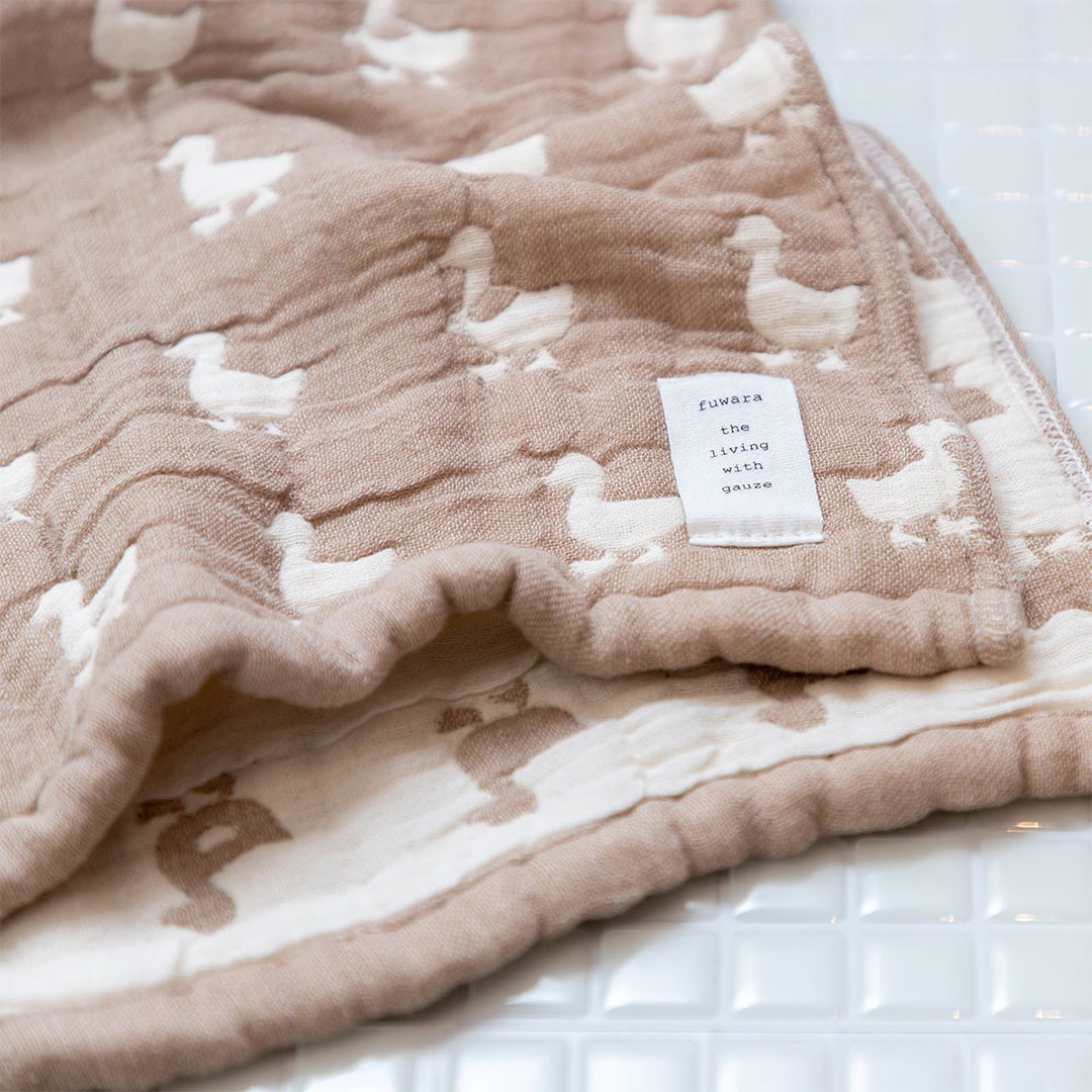 日本六重紗親膚毛巾 (鴨子)