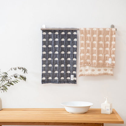 日本六重紗親膚毛巾 (刺蝟)