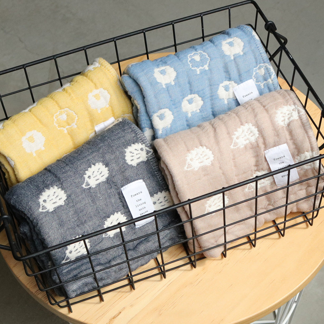 日本六重紗親膚毛巾 (刺蝟)