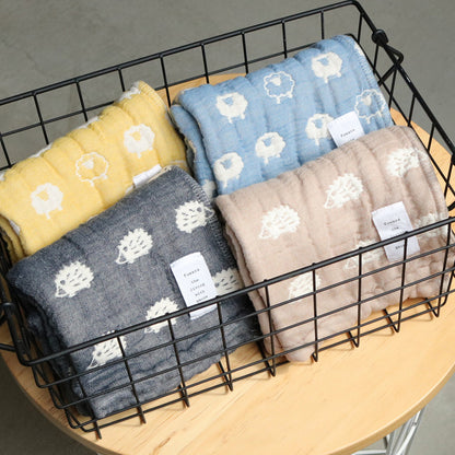 日本六重紗親膚毛巾 (刺蝟)