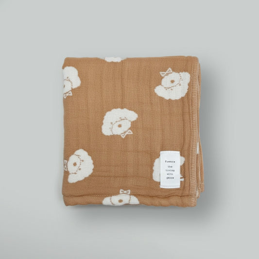 日本六重紗親膚毛巾 (貴賓狗)