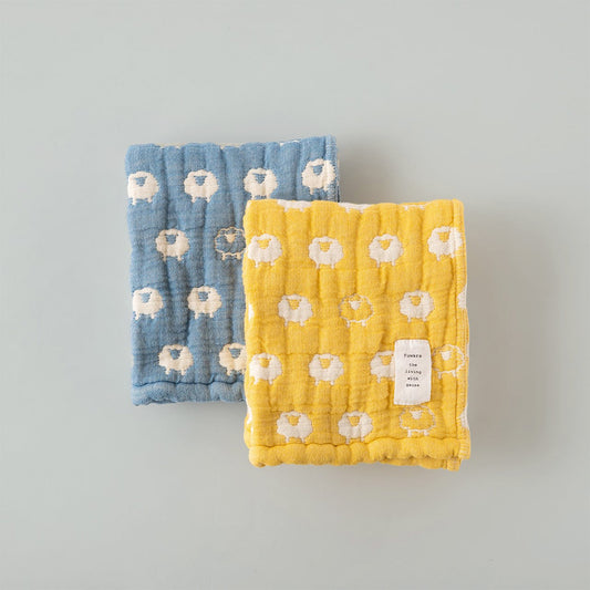 日本六重紗親膚毛巾 (綿羊)