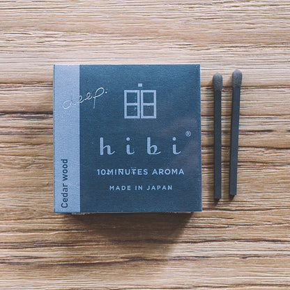 日本淡路島 香氛火柴 Deep木質系列（雪松木）