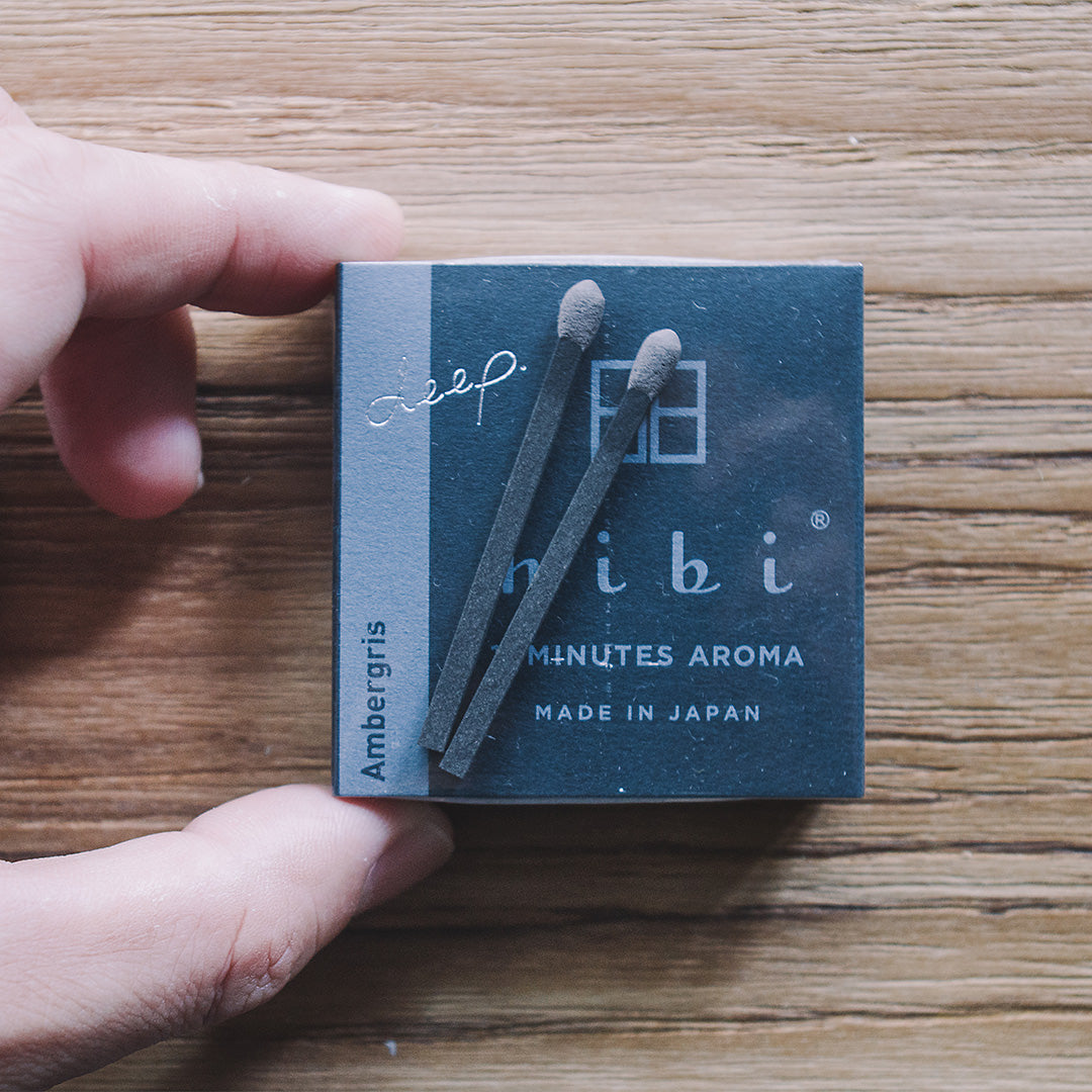 日本淡路島 香氛火柴 Deep木質系列（龍涎香）