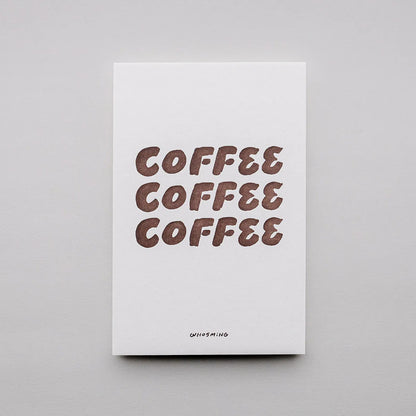 「TRiPLE COFFEE」活版卡片