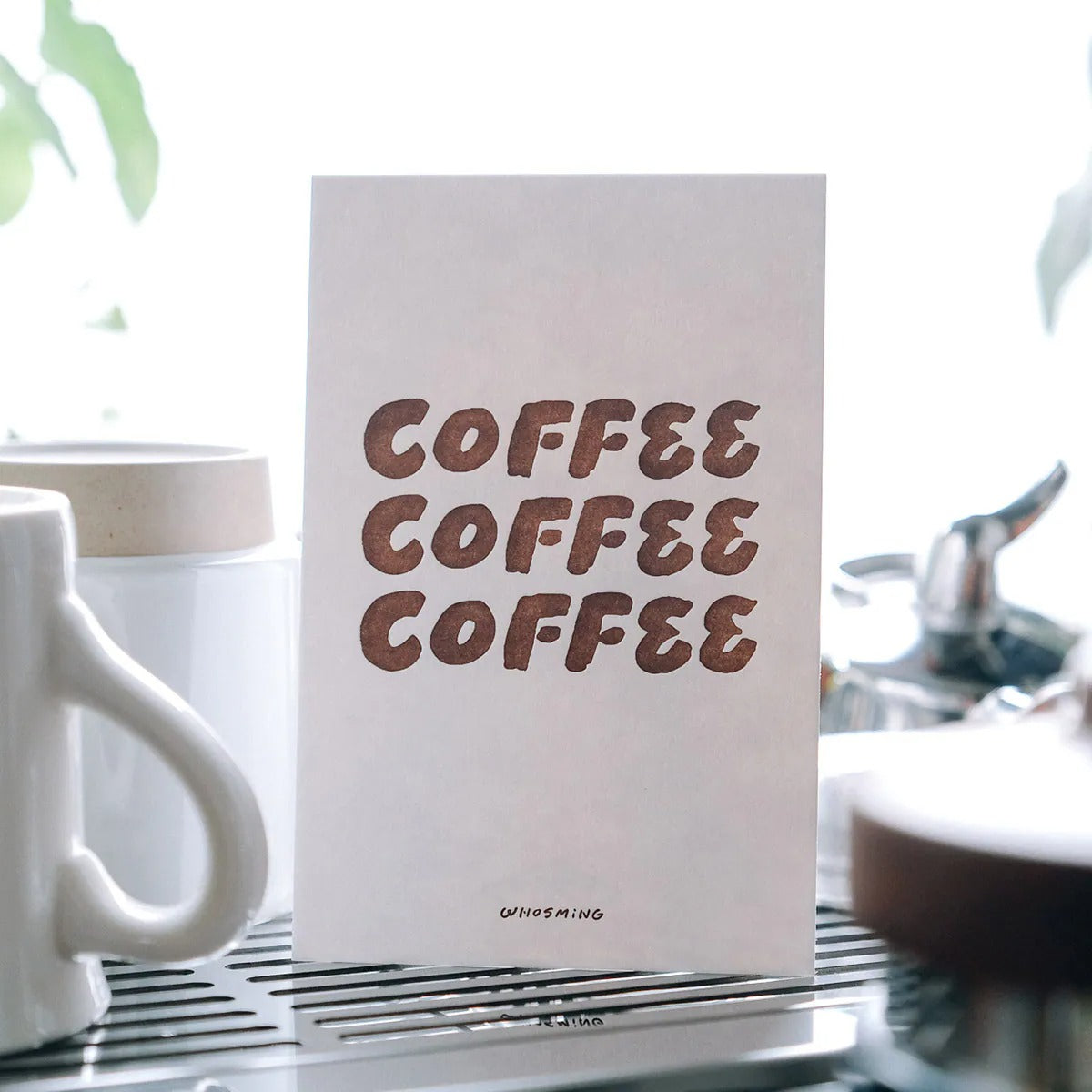 「TRiPLE COFFEE」活版卡片