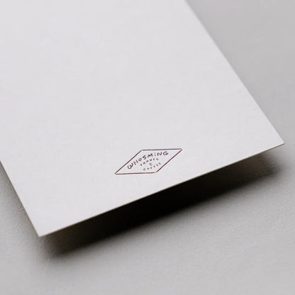 「TRiPLE COFFEE」活版卡片