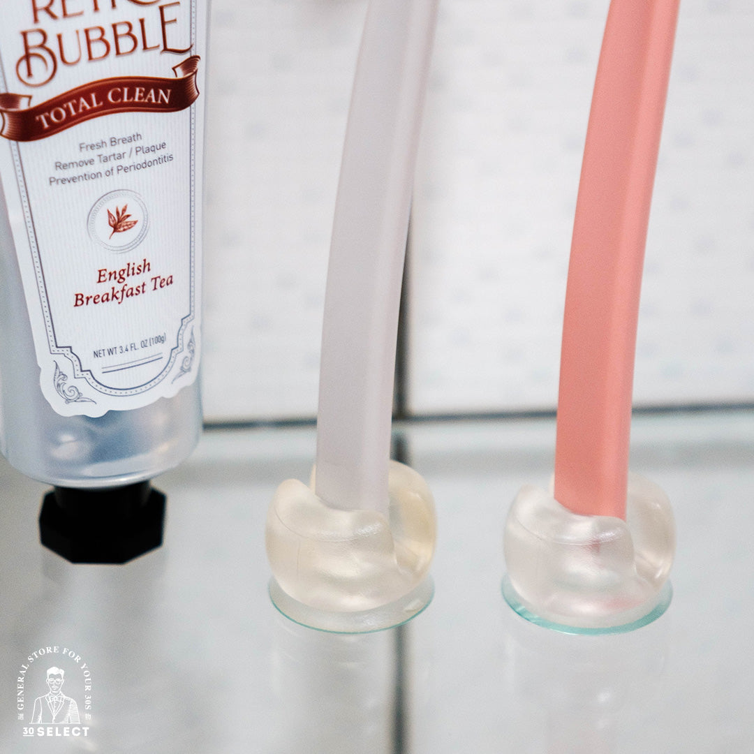 吸盤式&立式兩用 牙刷架（兩入）