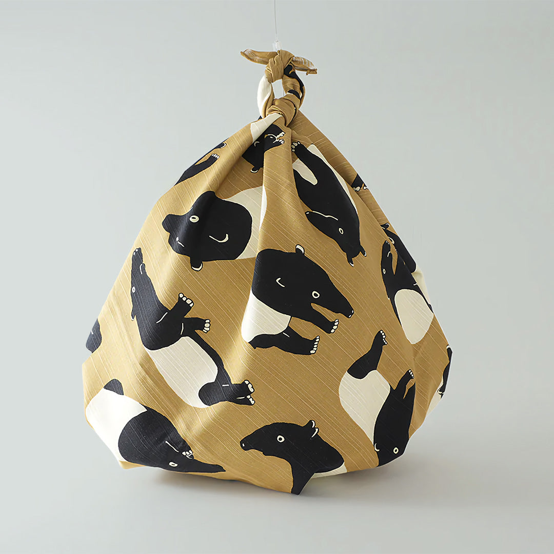 京都 手工型絵染  風呂敷（貘）