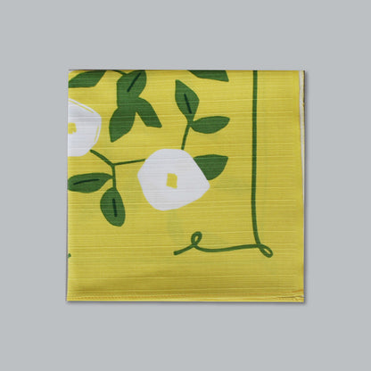 京都 手工型絵染  風呂敷（昼顔）