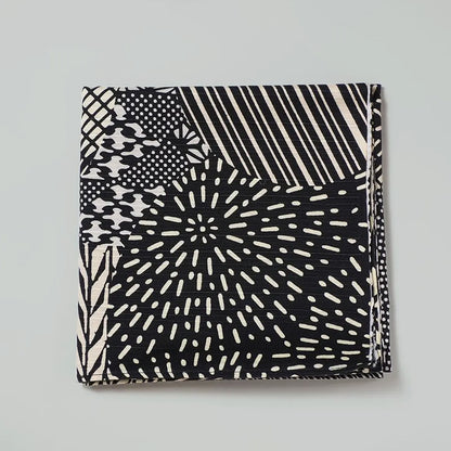 京都 手工型絵染  風呂敷（丸取小紋）